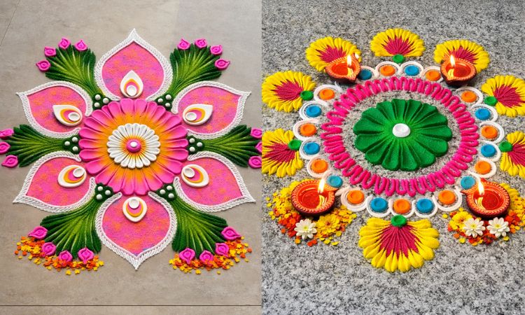 simple rangoli design 