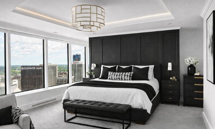 bedroom wall colour combination 