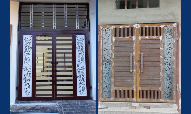 Iron Gate Double Door