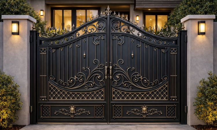 Modern Iron Main Gate For Home