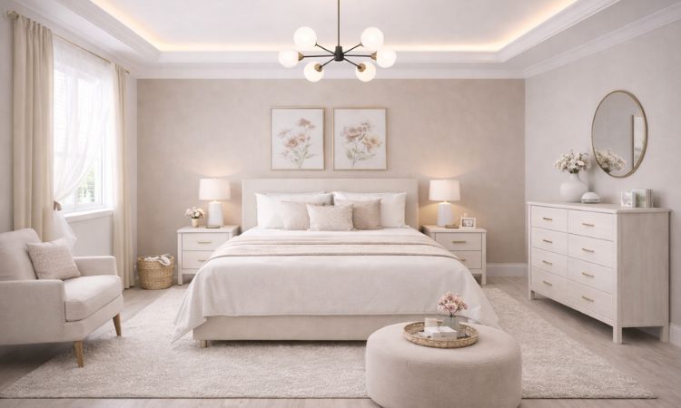 two colour combination for walls