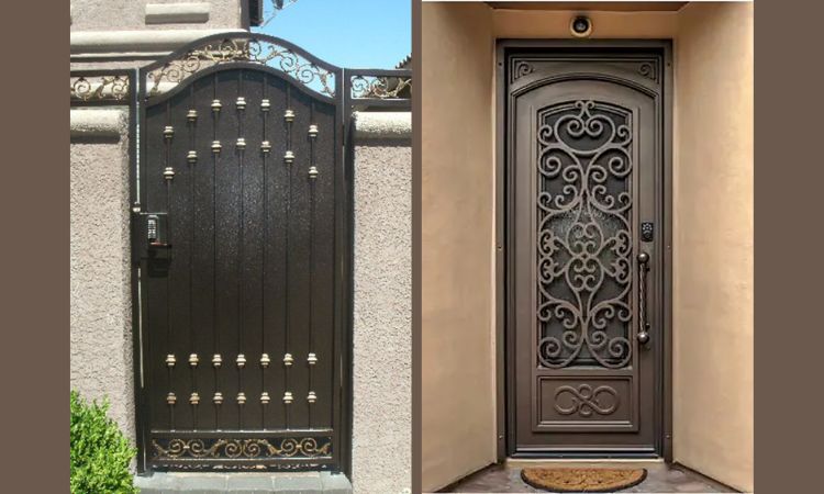 single iron gate design