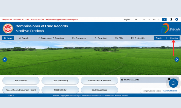 MP Bhulekh Register