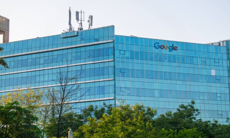 Google's new office space in DLF Atrium Place Gurugram