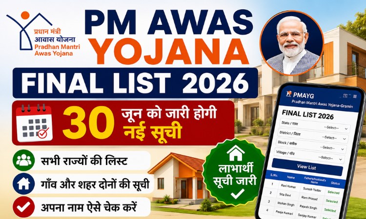 PM Awas Yojana Beneficiary List 2026